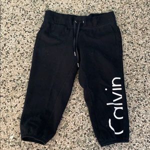 Calvin Klein Capri sweatpants